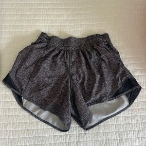 gray lululemon shorts